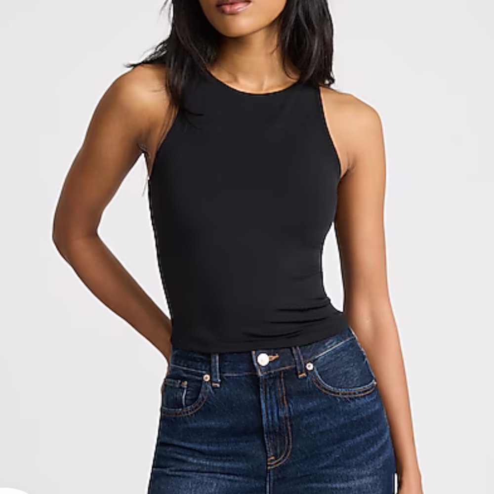 Express Black Racerback Tank Top - Picture 1 of 4
